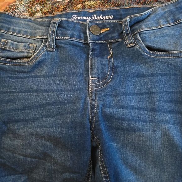 Tommy Bahama Girls‎ Size 10 Cotton Blend Jean Shorts - Picture 3 of 9